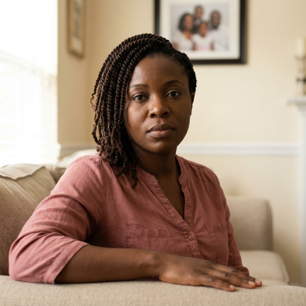 Chioma, 35-year-old mother from Lagos